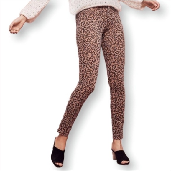 Anthropologie Pilcro & Letterpress Foliage Corduroy High Rise Serif Pants sz 30 - Picture 1 of 9